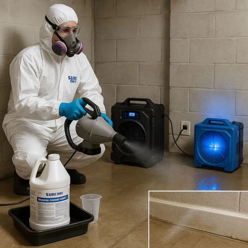 Sanitization and Odor Removal process in Harbor Hills, OH