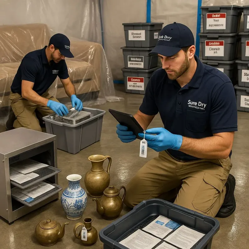 Content Protection and Restoration process in Harbor Hills, OH