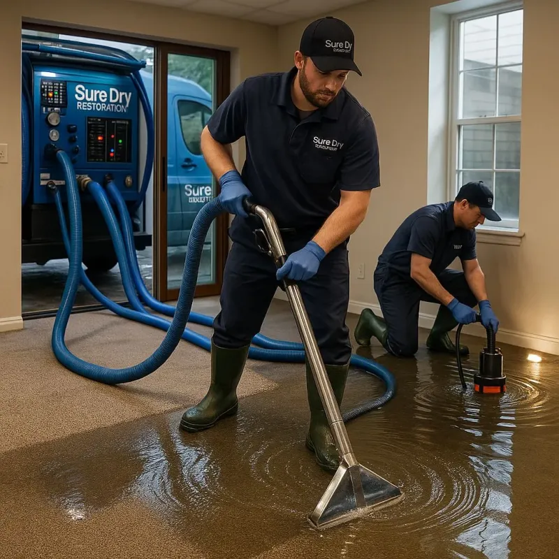 Water Extraction and Removal process in Harbor Hills, OH